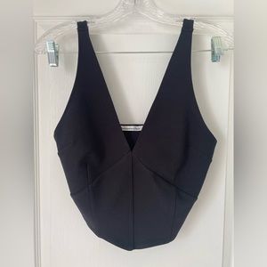 Abercrombie Plunge Corset Top